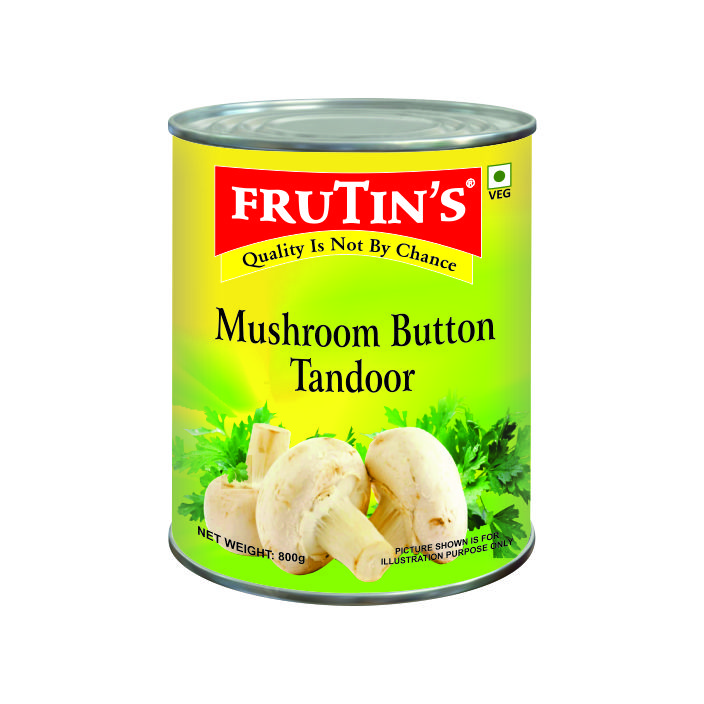 Mushroom Buttons Tandoor Gold